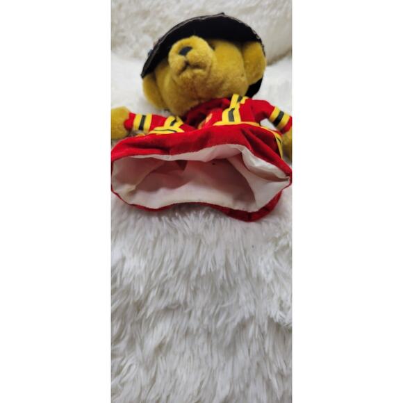 Merrythought Beefeater Blond Teddy Bear Tower of London Puppet Plush Animal - Picture 3 of 8